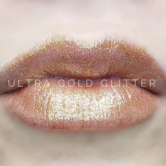 LipSense Makeup Lipsense Ultra Gold Glitter Lip Gloss Limited Edition Poshmark